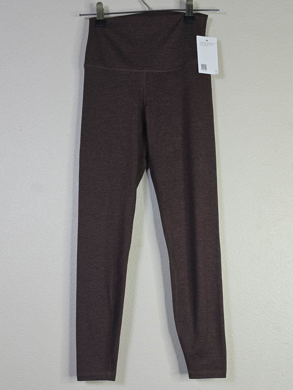 Quince Ultra Soft High Rise Brown Leggings Size XS NWT.